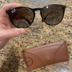 Authentic Ray-Ban Erika Polarized Sunglasses